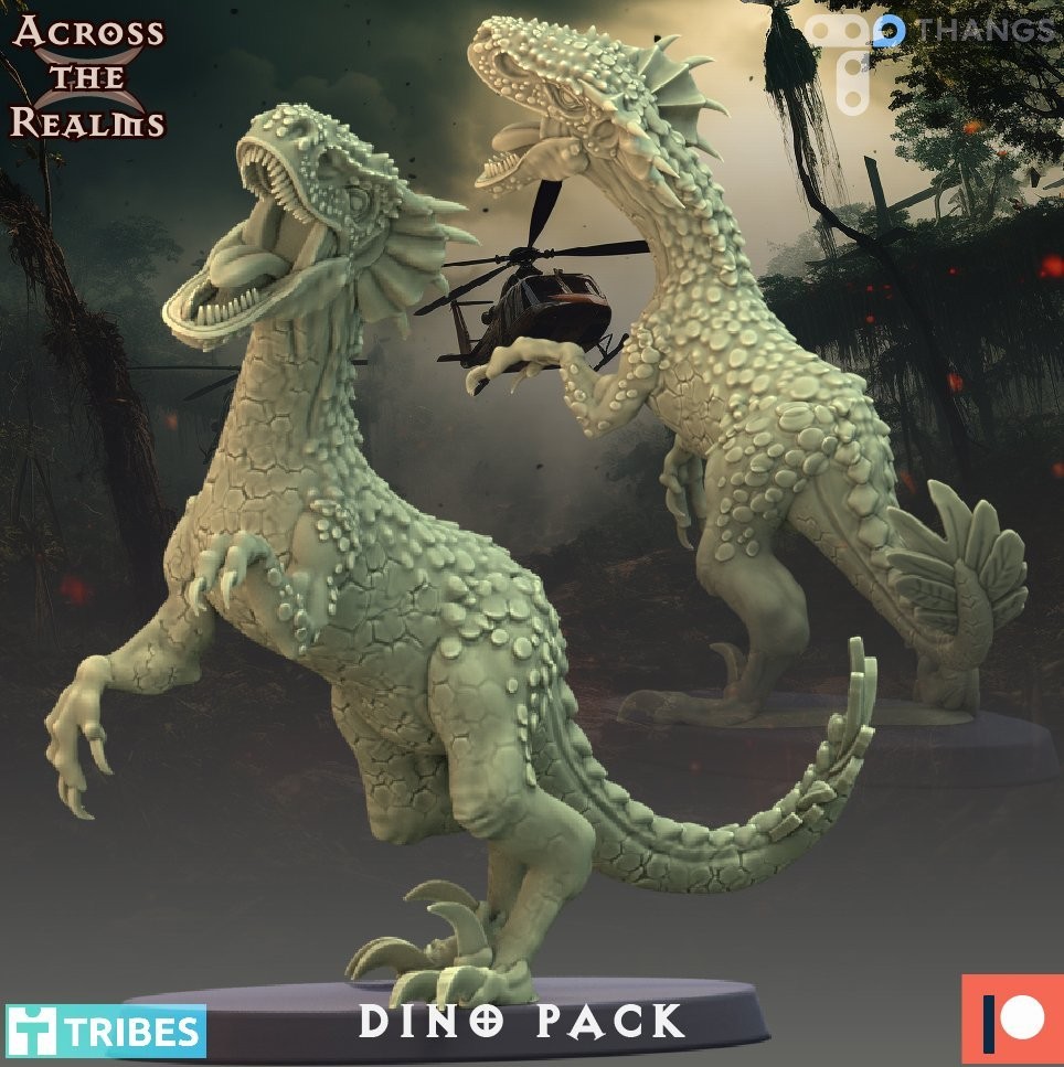 JUNGLE FIGHTERS DINO PACK