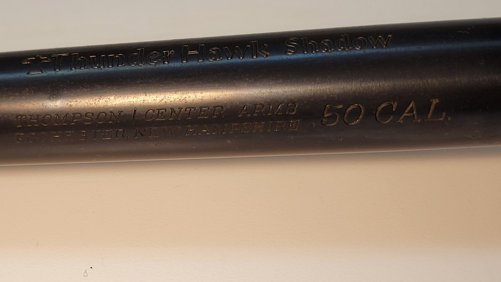 T/C Thunder Hawk Shadow Inline Muzzleloader Barrel With No Breech (D)