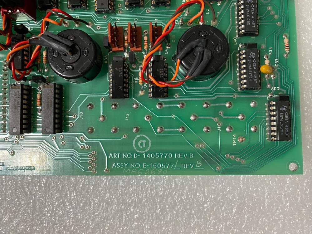 Axcelis 1505771 PCB,CONTROL,AMU,FRONT PANEL,EATON