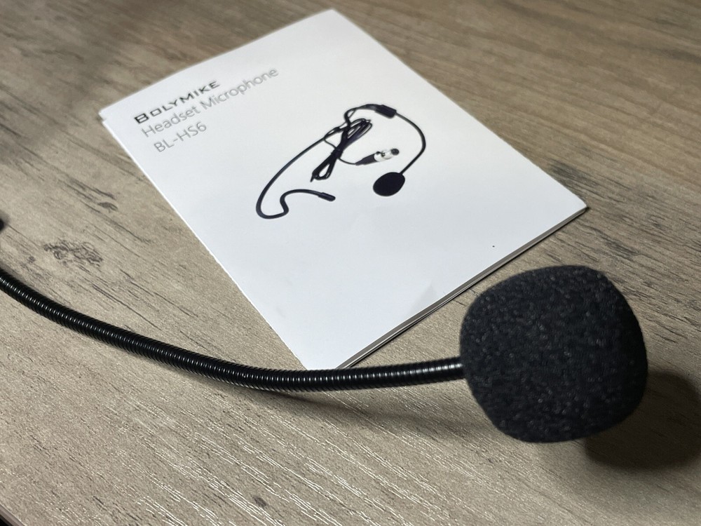 Bolymic BL-HS6 (Professional Headset Mic)
