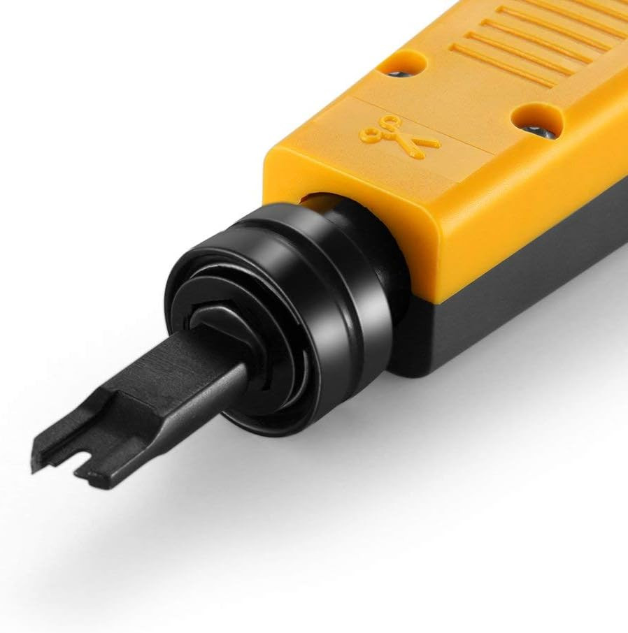 Punch down Impact Tool Kit with 110 Type for Ethernet Punch down Block Keystone