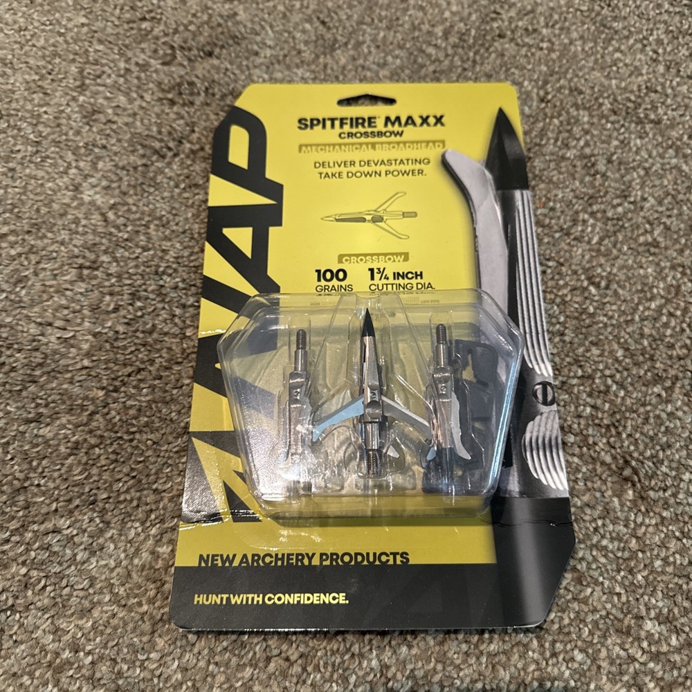 Spitfire MAXX 100 Grain Broadhead 4PK
