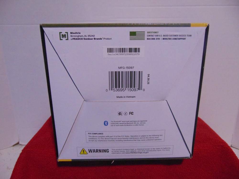 Moultrie Pro Hunter III Deer Feeder Kit Quicklock Adapter Bluetooth Connect