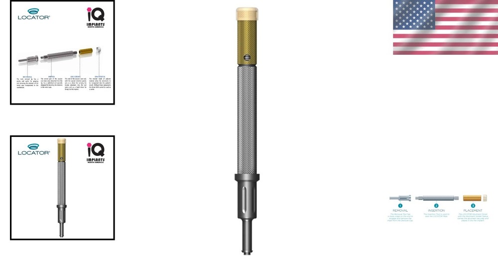 Precision Locator Core Tool for Accurate Male Cap Insertion - Lightweight Design