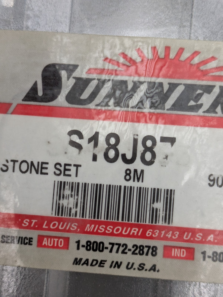 Sunnen S18 J87   1 Stone Set