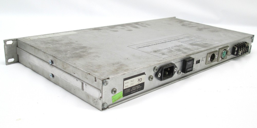 Vintage Rack Mount UREI Model 562 Feedback Supressor Equalizer
