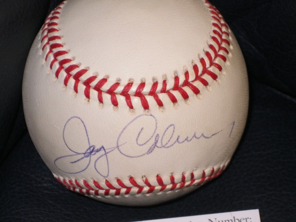 Jerry Coleman Autographed Baseball JSA Certified