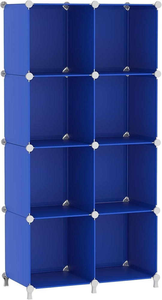 Cube Storage Organizer 16 Cube Closet Organizer Stackable Storage Cube Shelves