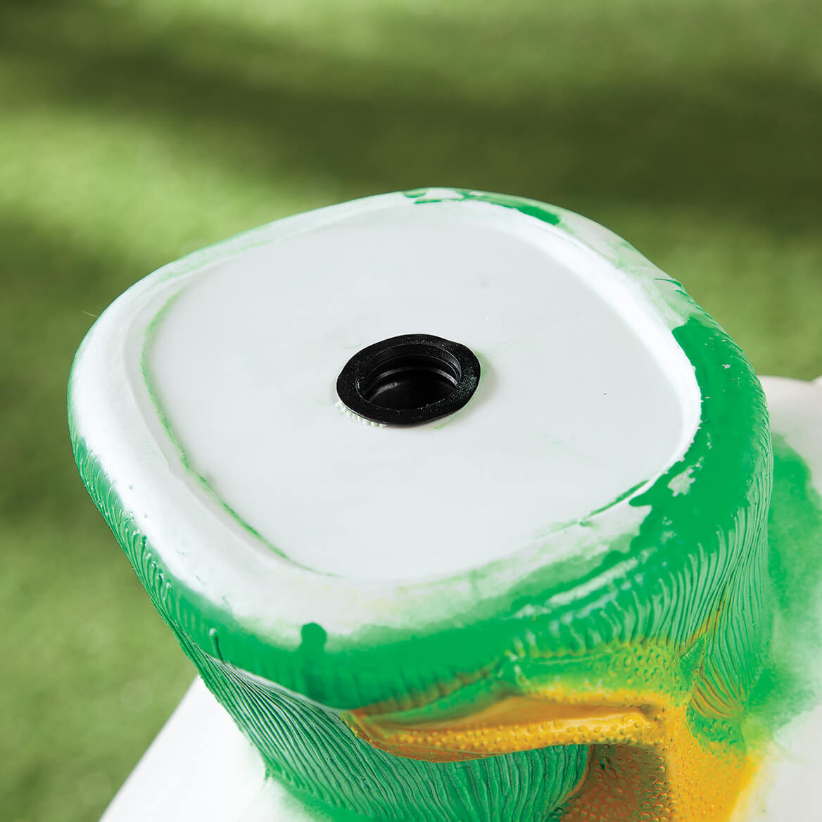 Large White Goose, Plastic Garden Décor, 23” High