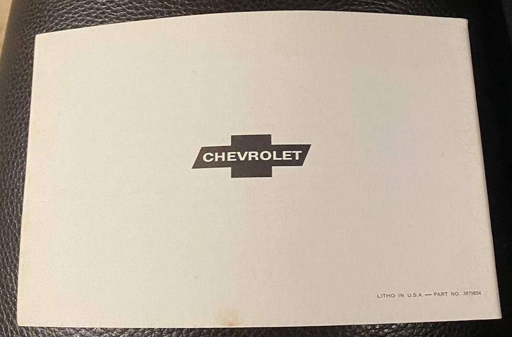 1966 Chevelle Owners Guide