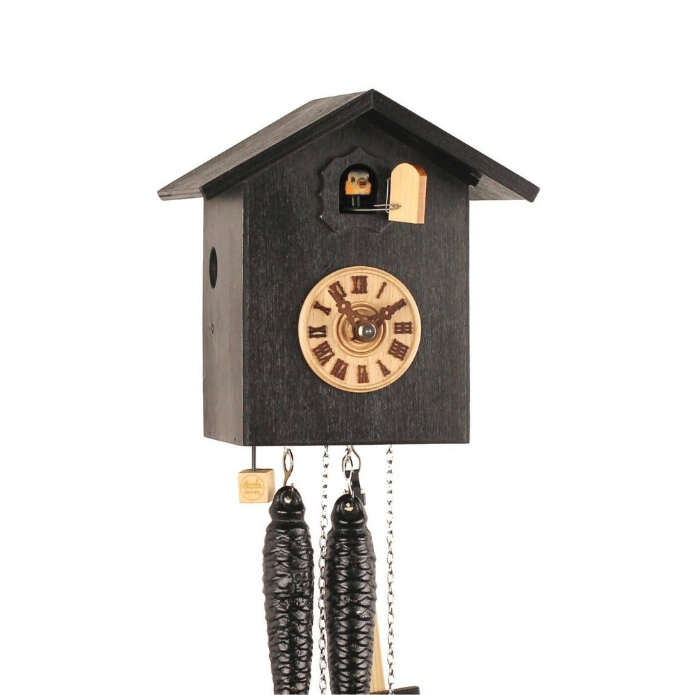 Rustic German Black Forest Cuckoo Clock, Rectangle Handmade Cuckoo Clock
