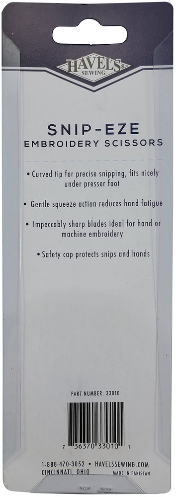 Snip-Eze Embroidery Snips, perfect for tired or arthritic hands