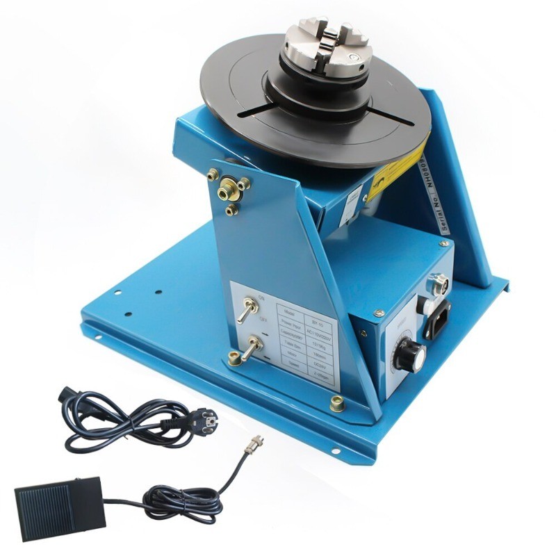 10kg Compact Positioner Automatic Welding Turntable with 65mm Chuck