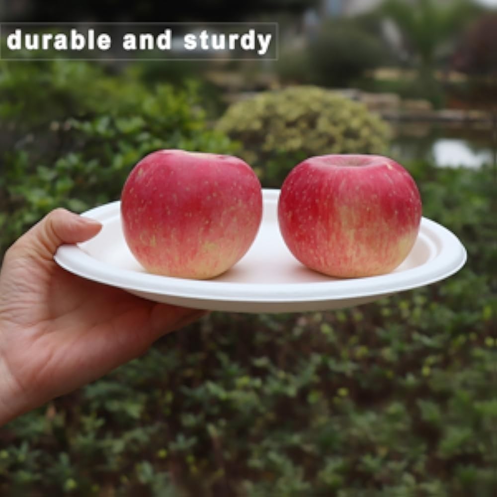 6“ Small postable Dert Plates, Heavy-duty Unbleached