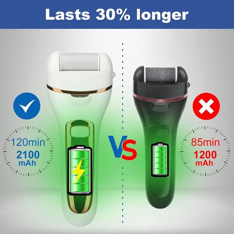 Professional Electric Foot Grinder File Callus Dead Skin Remover Pedicure Tool