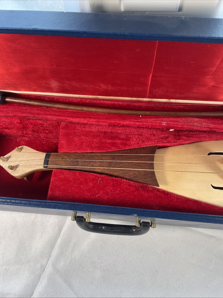 ROOSEBECK 3-STRING REBEC w/ BOW & HARD CASE