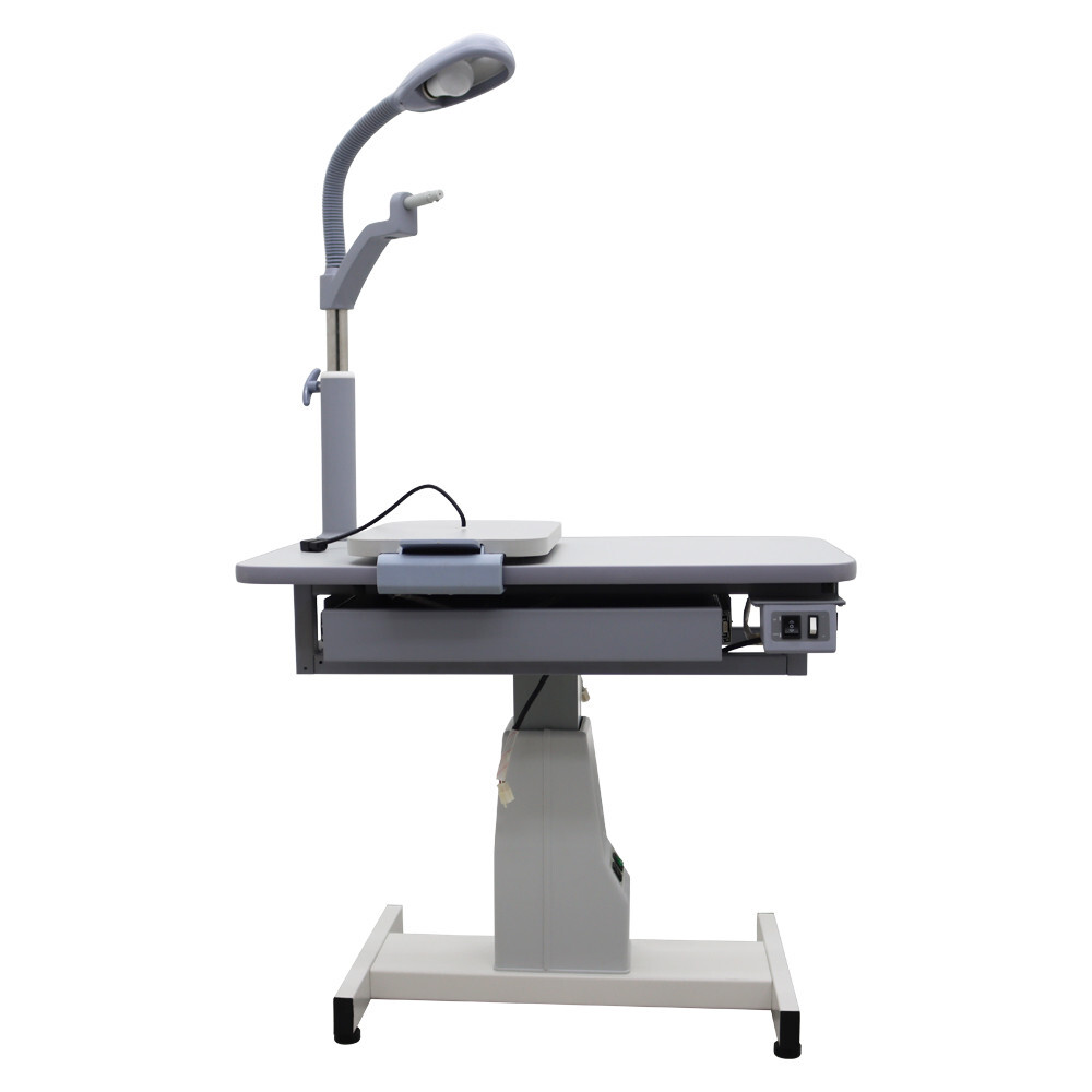 Automatic Optometry Ophthalmic Eyeglass Test Stand light Adjustable Height Table