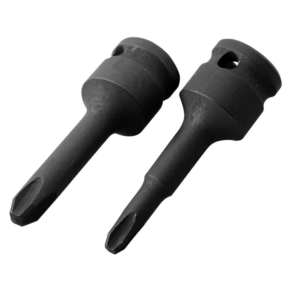 3 8inch Corss Screwdriver Bit Drive Socket Adapter Head PH1 PH2 PH3 PH4