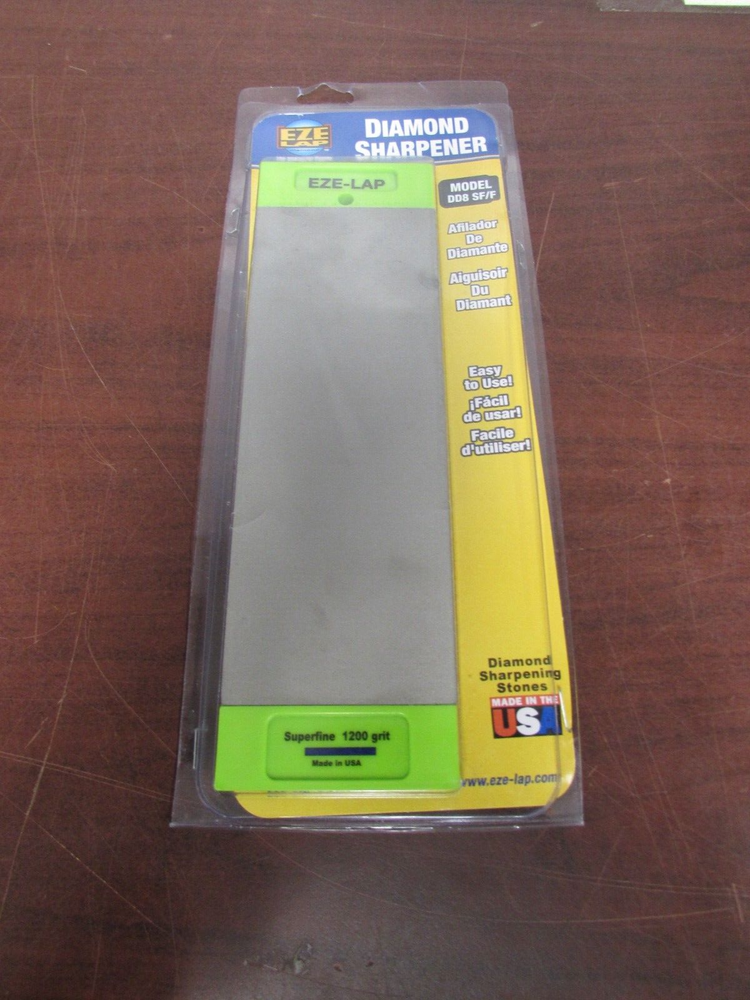 DIAMOND SHARPENER MODEL: DD8F\C EZE-LAP DUO-GRIT DOUBLE SIDED STONE (23D)
