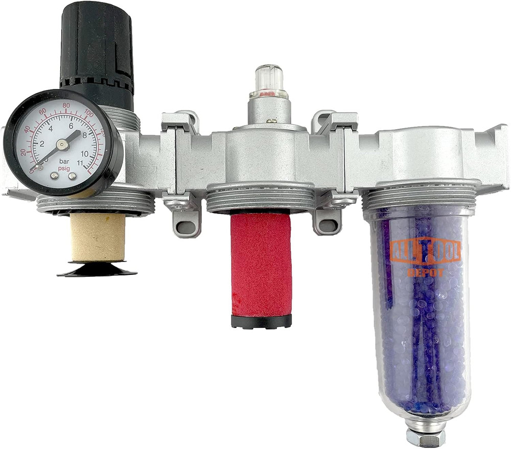 1/2" NPT MID FLOW Filter Regulator Coalescing Desiccant Dryer System for Compres