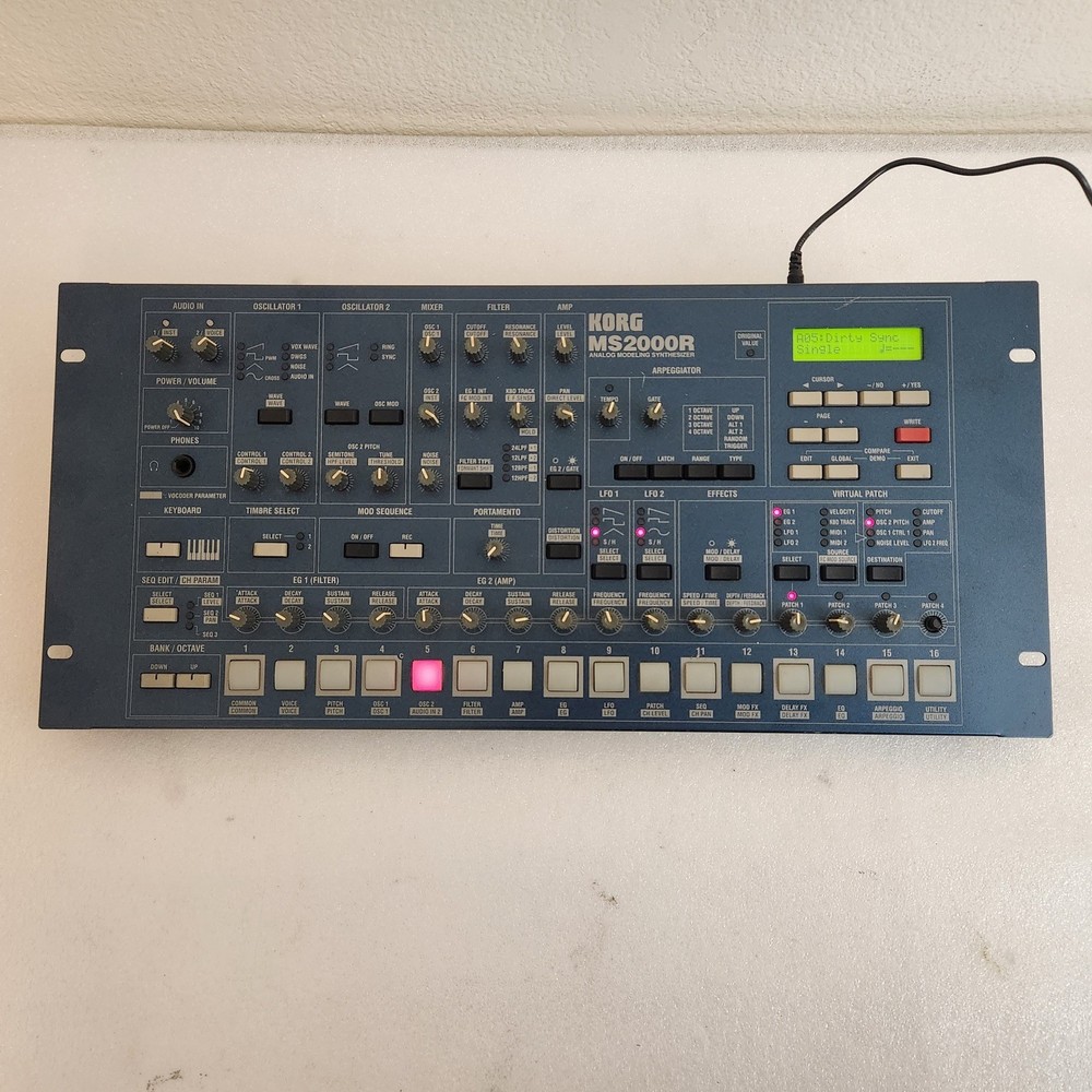 Korg MS2000R Synthesizer MS-2000 Rack Synth
