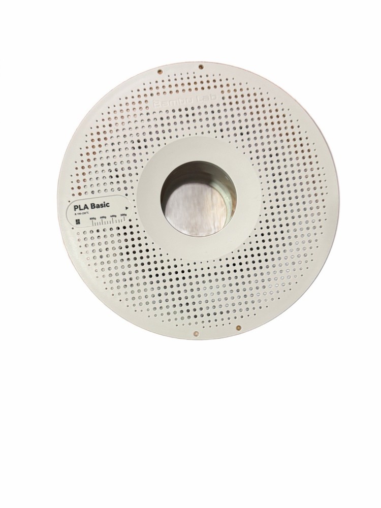 Bambu Labs Reusable Spool, Light Gray, Used, Empty