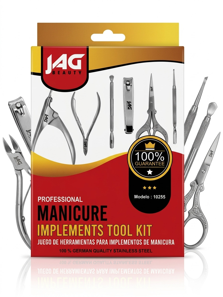 Professional Manicure Implements Tools kits 100% German Quality StainlessSteel
