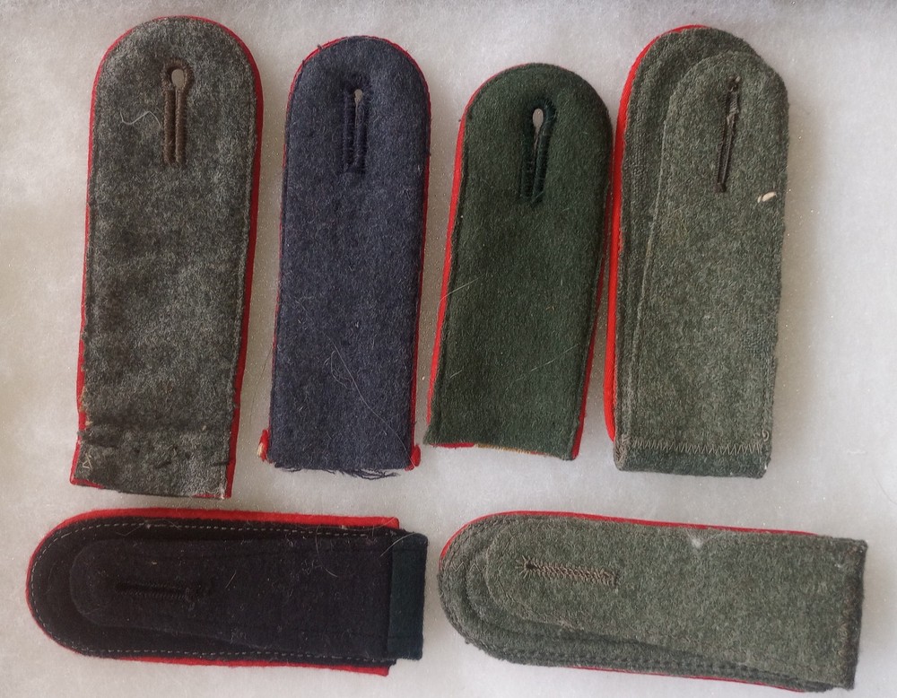 German WW2 Artillery Shoulder Straps Original