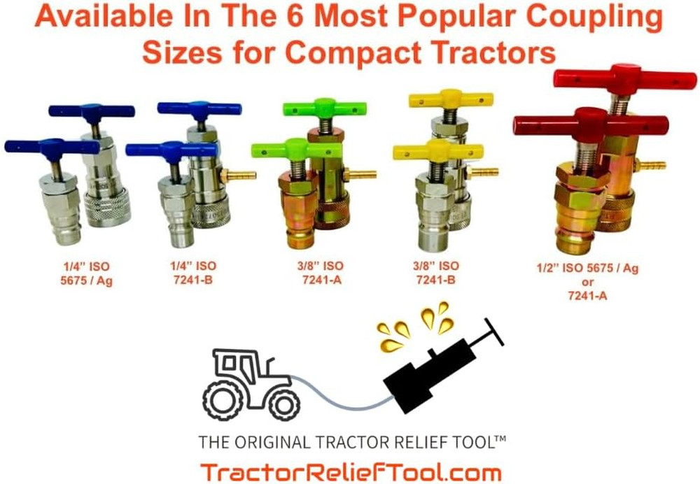 The Original Hydraulic Quick Coupling Pressure Decompression Relief Release Tool