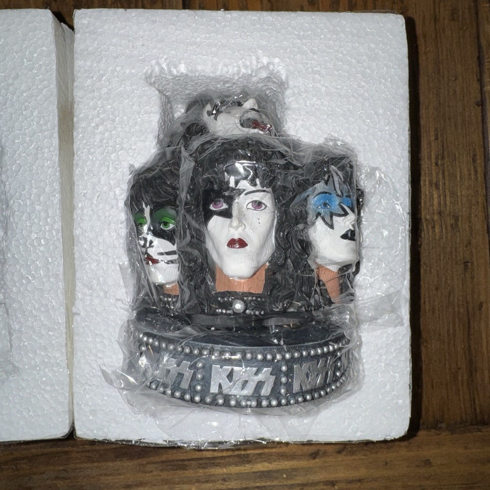 KISS Incense Burner 1998 Signatures Superstars KISS Army Depot NIB Vintage