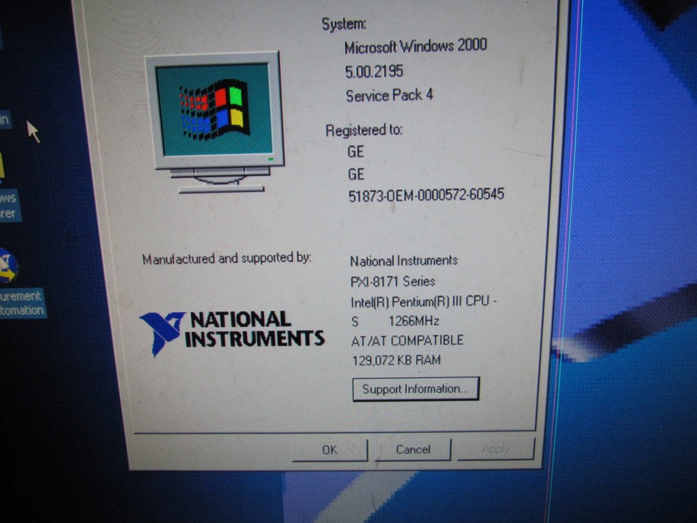 NATIONAL INSTRUMENTS NI PXI-1000B