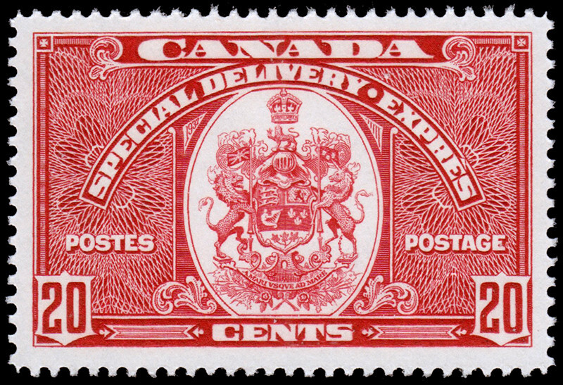 Canada Scott E8 (1938) Mint NH VF, CV $50.00 C