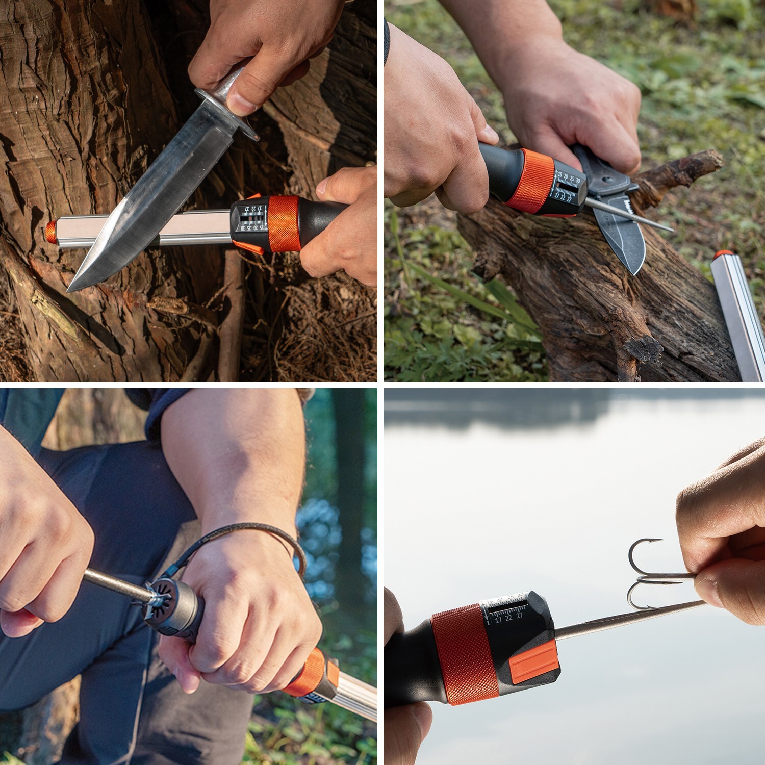 SHARPAL 210N TRANSFOROD 11-In-1 Adjustable Angle Outdoor Knife Sharpener