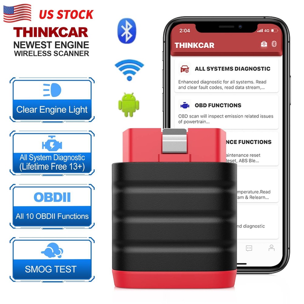 2025 THINKDIAG Mini OBD2 ABS SRS Tool Full System Auto Code Reader Scanner US