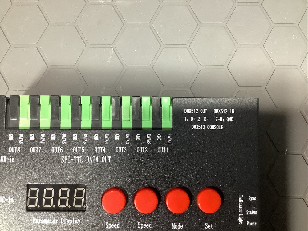 K8MINI ARTNEY DMX Console LED Pixel Controller For SPI-TTL
