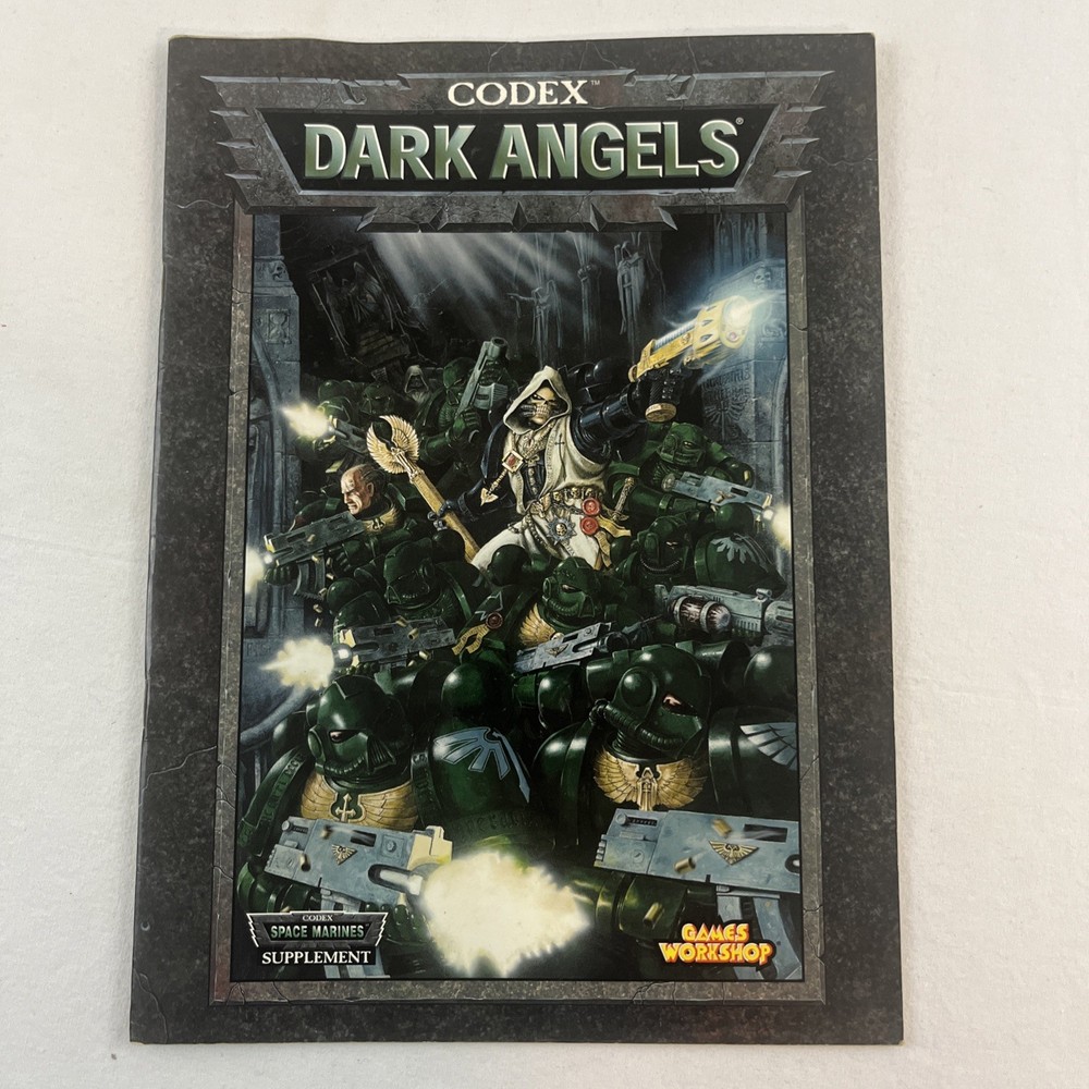 Warhammer 40K Codex Dark Angels - 1999 2nd Edition Games Workshop Supplement