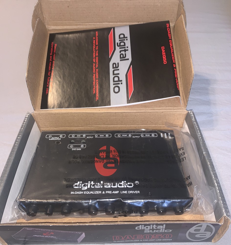 DAEQ-50 Parametric EQ Digital Audio New Open Box