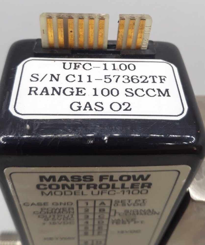 Unit UFC-1100 Mass Flow Controller Range 100 SCCM Gas O2