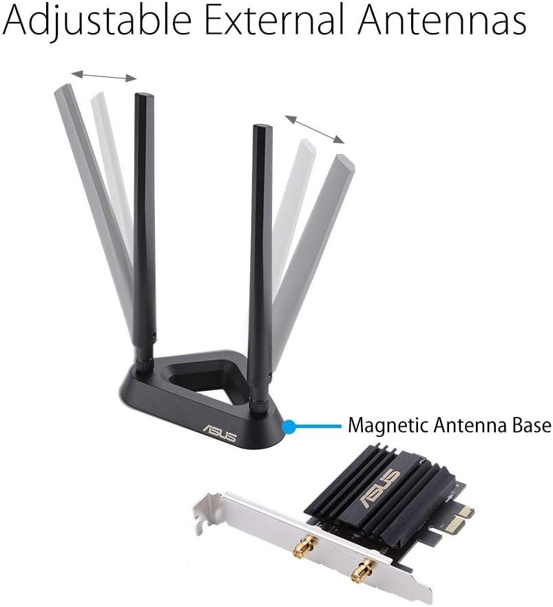 AX3000 WiFi 6 PCIe Adapter - Bluetooth 5.0
