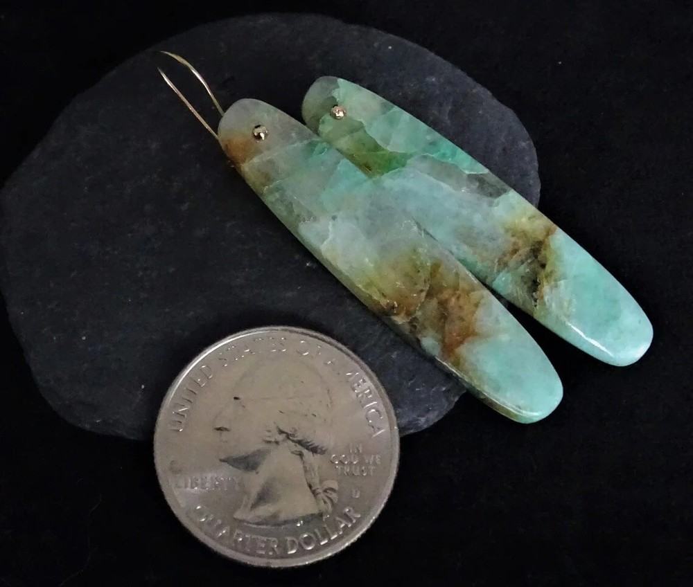 Chrysocolla Earrings