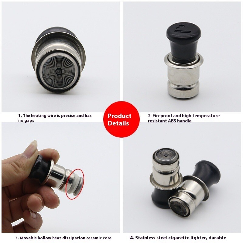 Fag Lighter Element Plug Replacement Car Interior Cigarette Cigar 12V