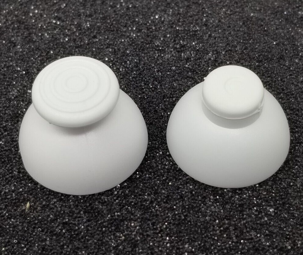White Gamecube Controller Analog Thumb Sticks Joysticks Replacement C Button NGC