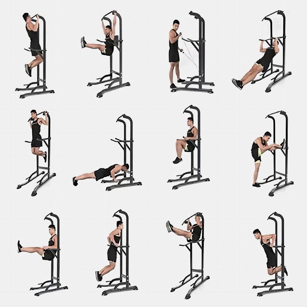 Tappio Power Tower Pull Up Bar for Home Gym, Multi Functional Pull Up Bar Stand
