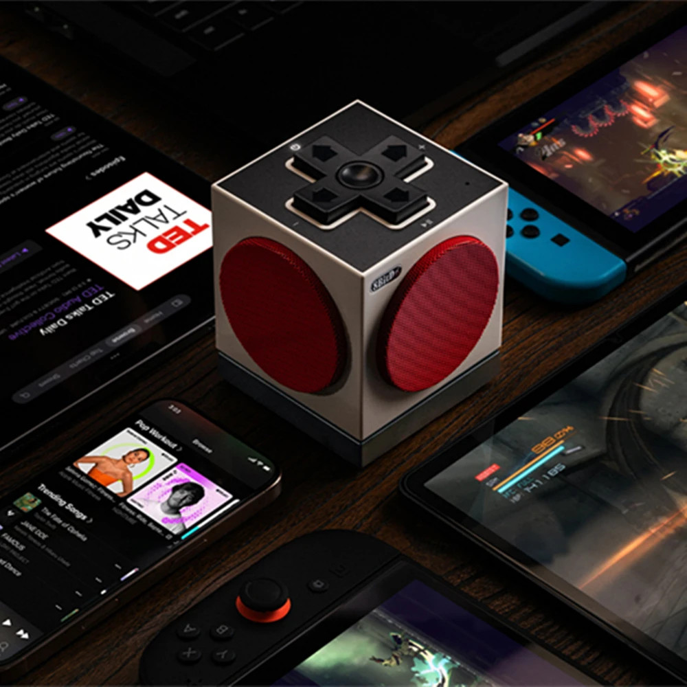 8BitDo Retro Cube 2 Wireless Bluetooth Speaker for N Edition Keyboard and Mouse