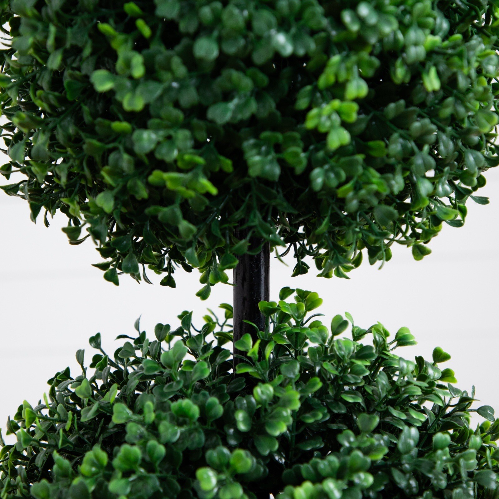 3' Topiary Boxwood Triple Ball Artificial Tree UV Indoor/Outdoor Home Decor.