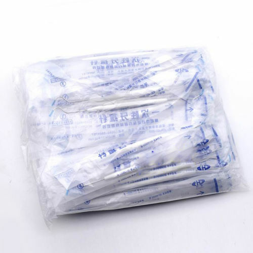 100 Pcs Disposable Dental Basic Instrument Probe Explorer Aseptic Packaging