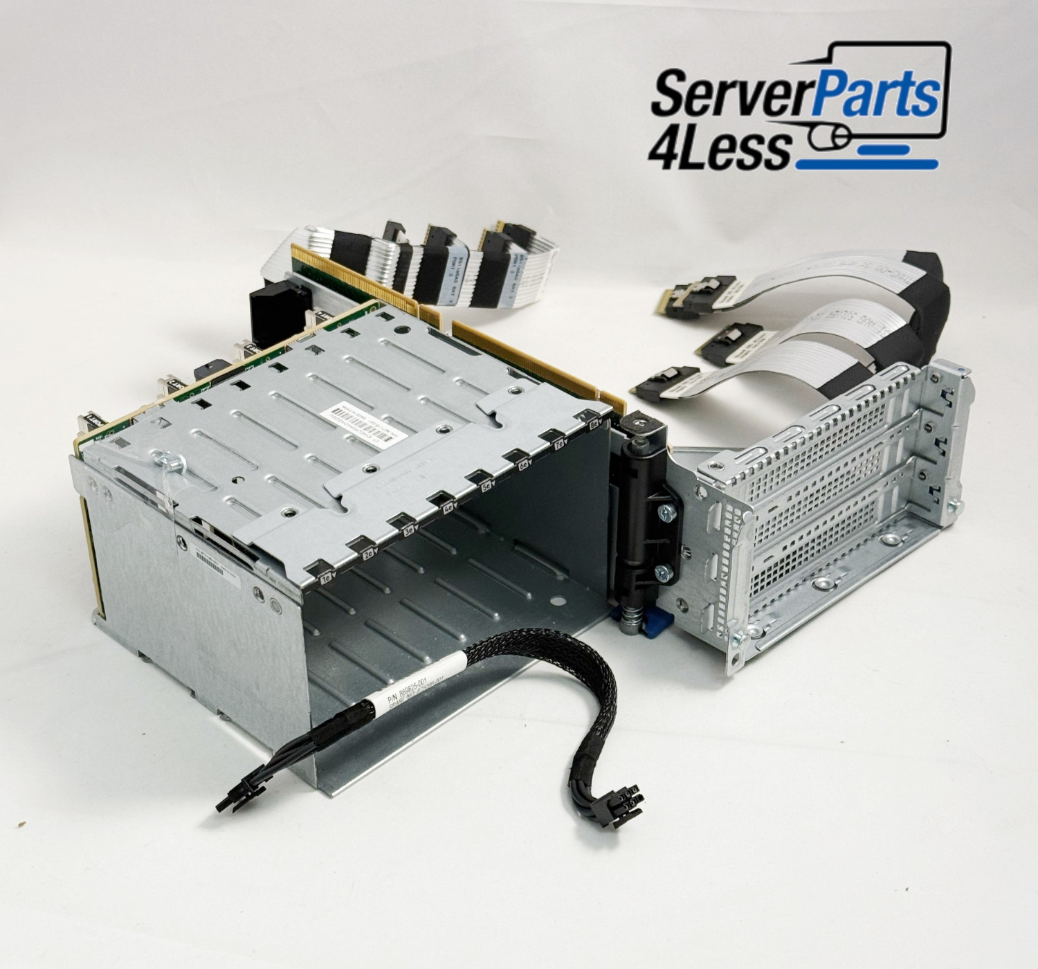 826689-B21 & 867807-B21 HPE DL38X G10 8SFF NVME Backplane w/Cage and Power Cable