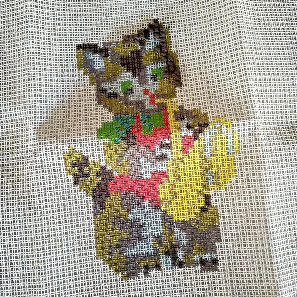 Needlepoint Canvas - Happy Cat - Scheepjes