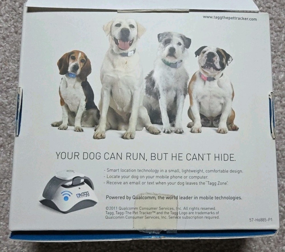 TAGG- THE PET TRACKER MASTER KIT, BLUE, OPEN BOX