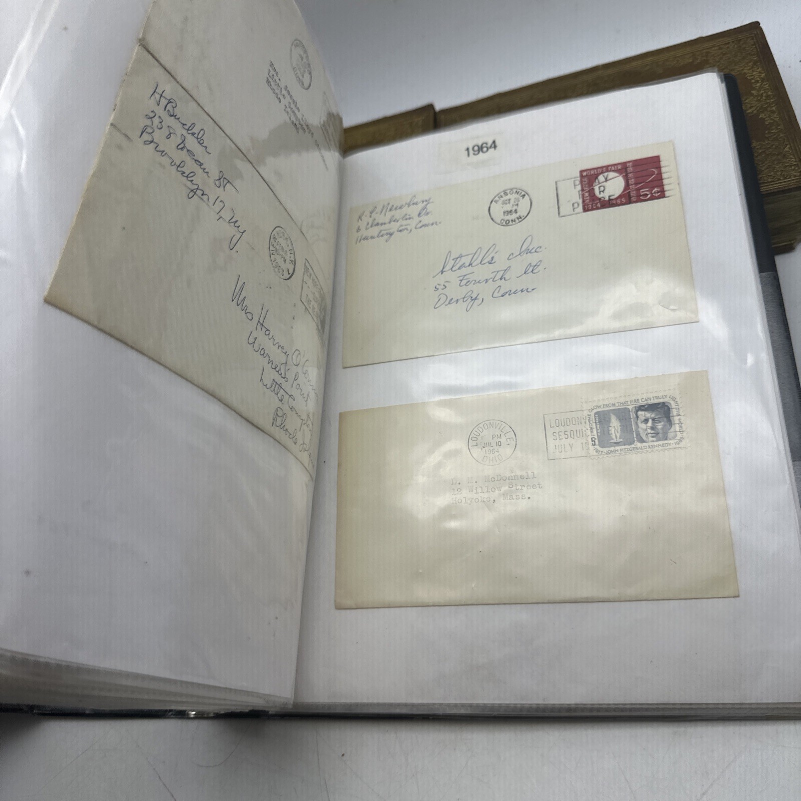 Vintage Stamp Covers Letters Lot 1960-1965 Postal History Collection (AA44)